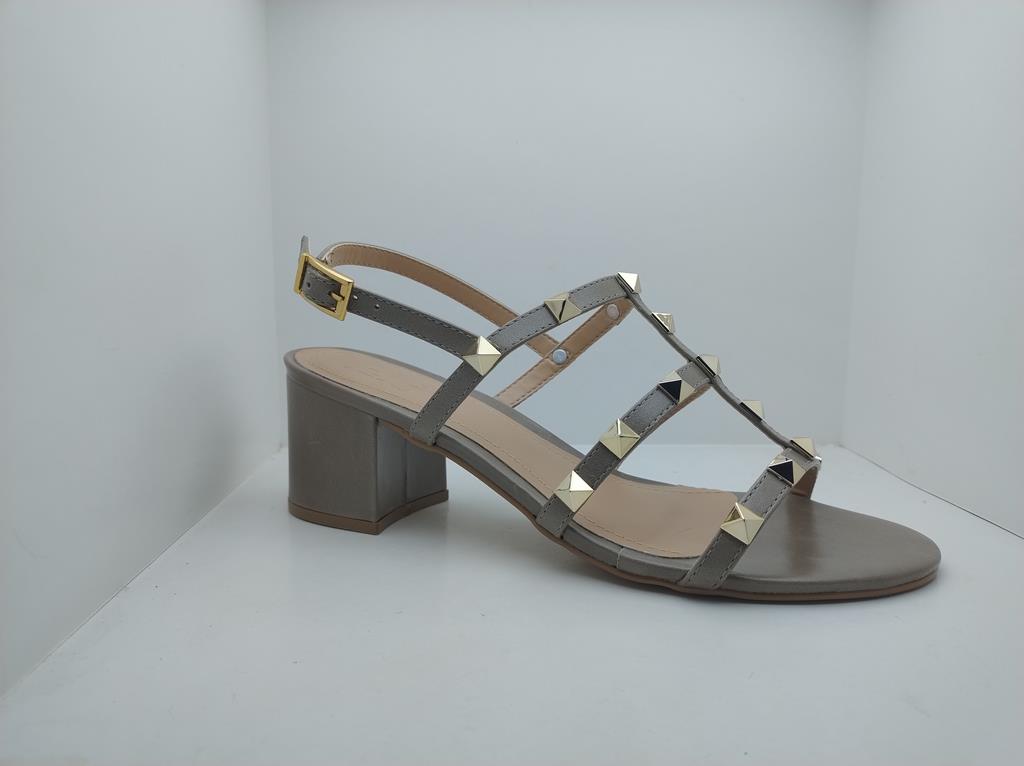 Sandália Salto Bloco - Claire